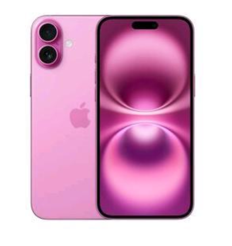 Apple iPhone 16 Plus - 5G smartphone - dual SIM /Memoria Interna 128 GB - display OLED - 6.7" - 2796 x 1290 pixels - 2x fotocamere posteriori 48 MP, 12 MP - front camera 12 MP - rosa